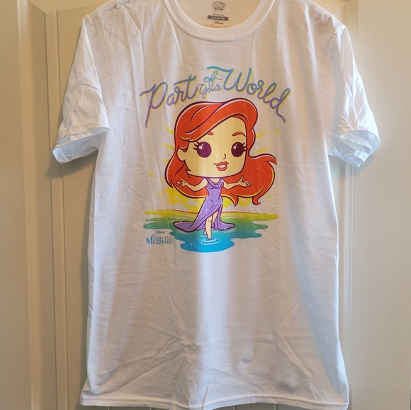 Funko Pop T-shirt Ariel The Little Mermaid - Picture 1 of 5